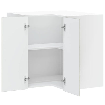 Pensile da Cucina ad Angolo Porto Grigio Cemento in Truciolato - homemem39