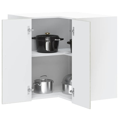 Pensile da Cucina ad Angolo Porto Grigio Cemento in Truciolato | homemem39