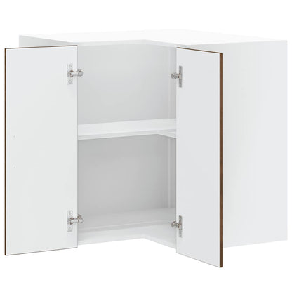 Pensile da Cucina ad Angolo Porto Rovere Fumo Legno Multistrato - homemem39