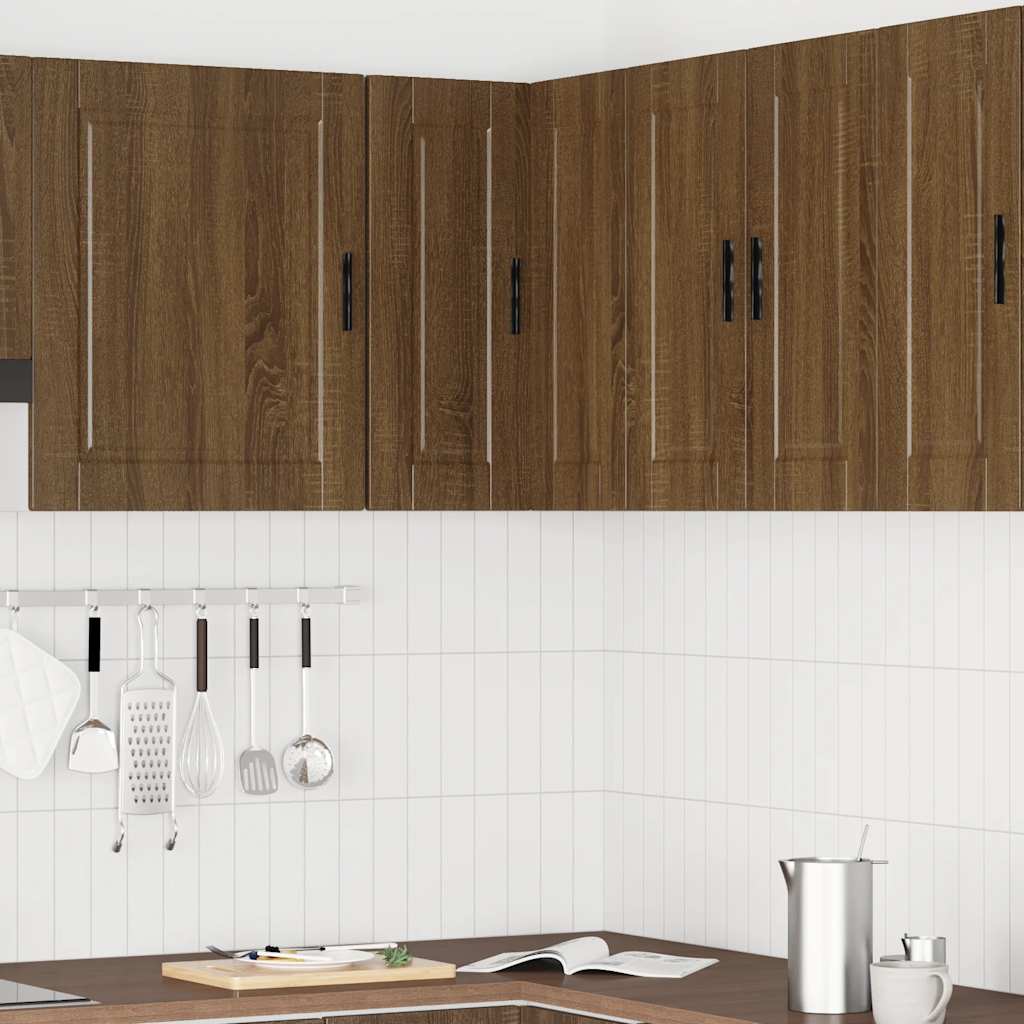 Pensile da Cucina ad Angolo Porto Rovere Marrone in Truciolato | homemem39