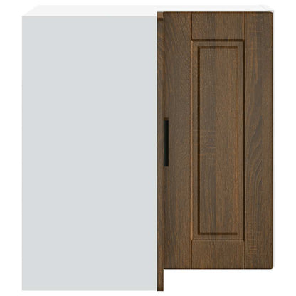 Pensile da Cucina ad Angolo Porto Rovere Marrone in Truciolato - homemem39