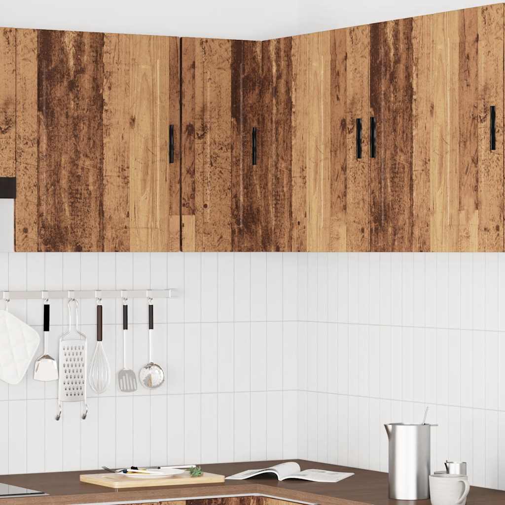 Pensile da Cucina ad Angolo Porto Legno Antico in Truciolato