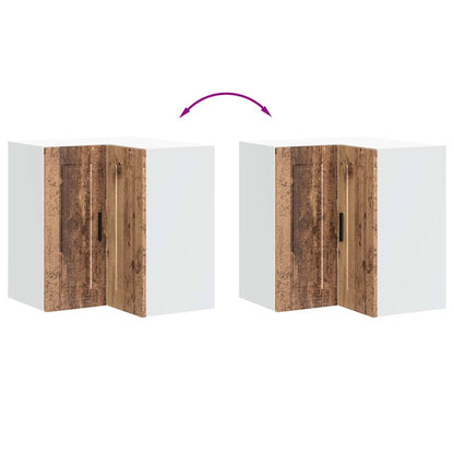 Pensile da Cucina ad Angolo Porto Legno Antico in Truciolato - homemem39