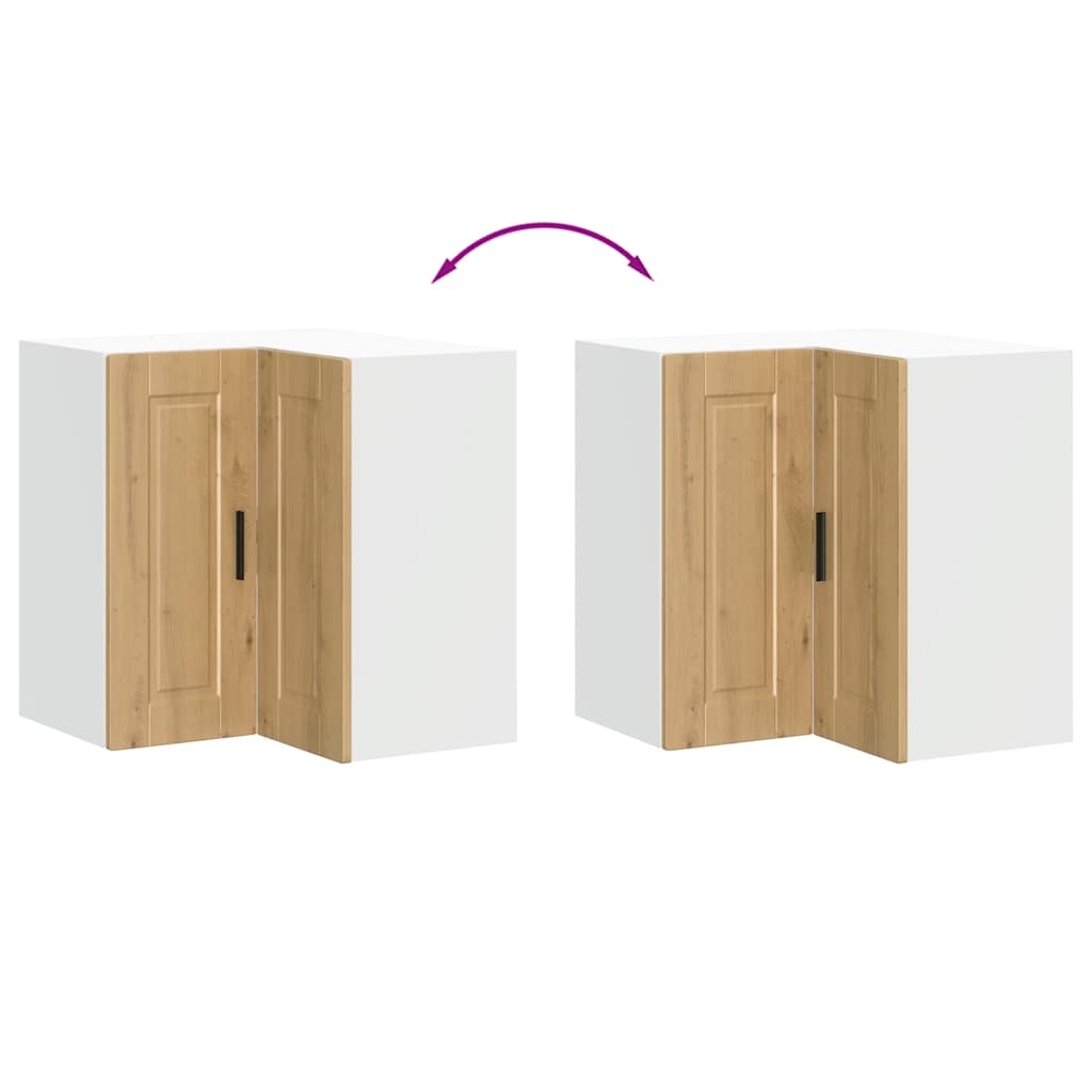 Pensile da Cucina ad Angolo Porto Rovere Artigianale Truciolato - homemem39