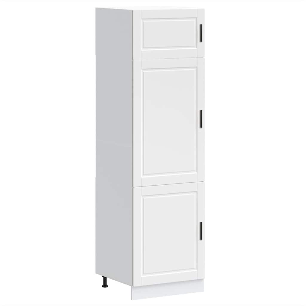 Armadio da Cucina Porto Bianco in Legno Multistrato