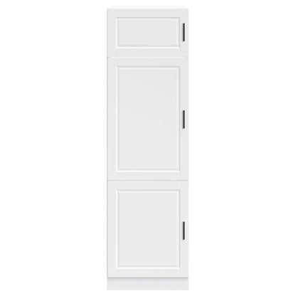 Armadio da Cucina Porto Bianco in Legno Multistrato