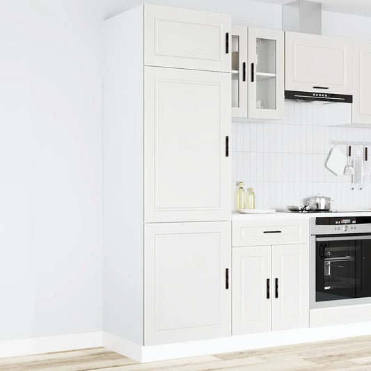 Armadio da Cucina Porto Bianco in Legno Multistrato | homemem39
