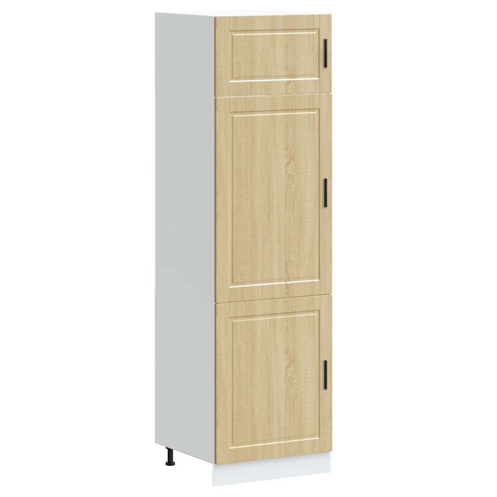 Armadio da Cucina Porto Rovere Sonoma in Legno Multistrato - homemem39