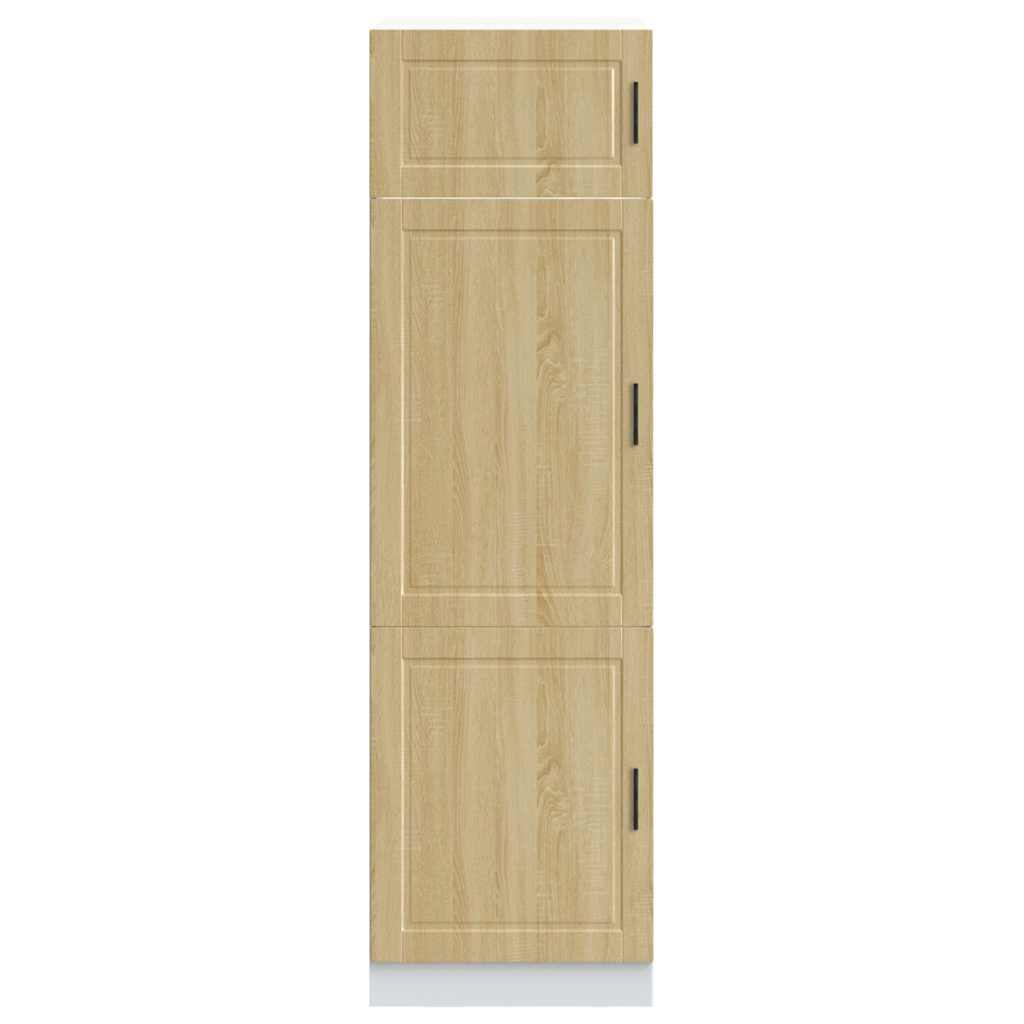 Armadio da Cucina Porto Rovere Sonoma in Legno Multistrato