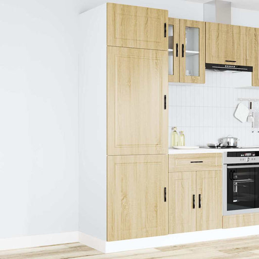 Armadio da Cucina Porto Rovere Sonoma in Legno Multistrato
