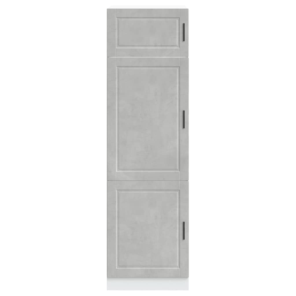 Armadio da Cucina Porto Grigio Cemento in Legno Multistrato