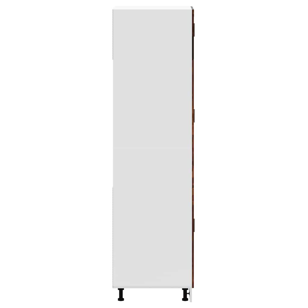 Armadio da Cucina Porto Rovere Fumo in Legno Multistrato - homemem39