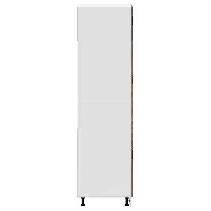 Armadio da Cucina Porto Rovere Fumo in Legno Multistrato - homemem39