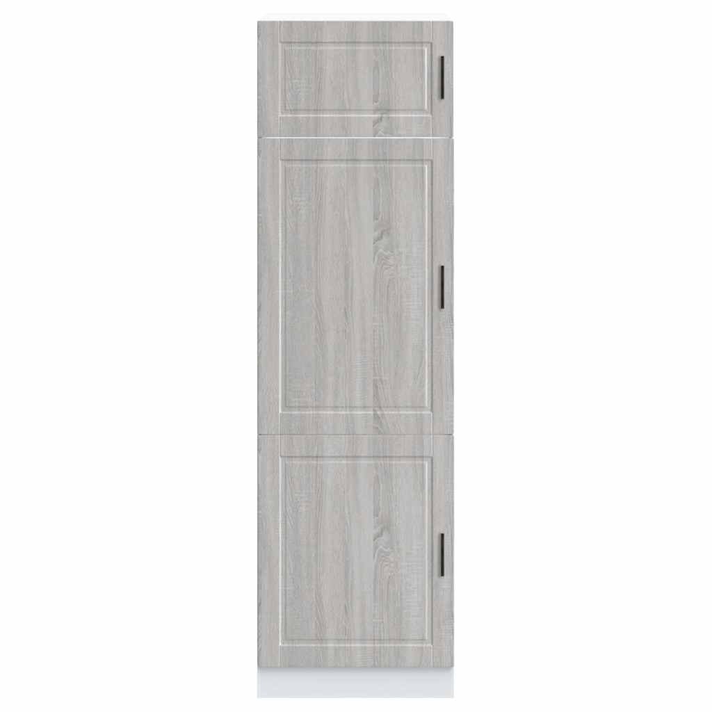 Armadio da Cucina Porto Grigio Sonoma in Legno Multistrato | homemem39