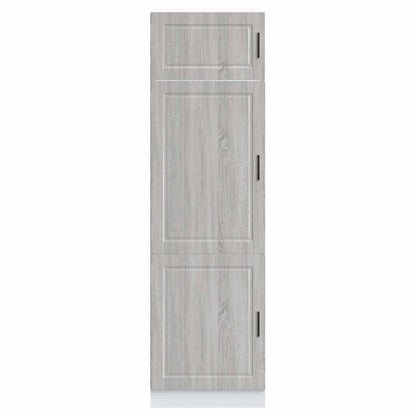 Armadio da Cucina Porto Grigio Sonoma in Legno Multistrato | homemem39