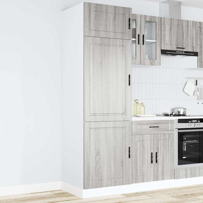 Armadio da Cucina Porto Grigio Sonoma in Legno Multistrato | homemem39