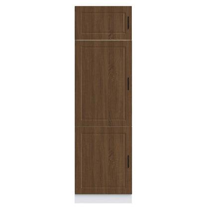 Armadio da Cucina Porto Rovere Marrone in Legno Multistrato - homemem39