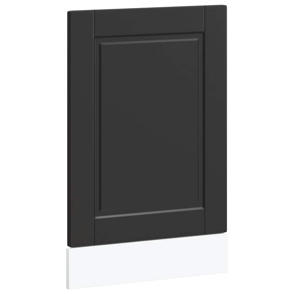 Pannello Lavastoviglie Porto Nero 45x1,5x57 cm in Truciolato