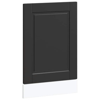 Pannello Lavastoviglie Porto Nero 45x1,5x57 cm in Truciolato