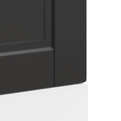 Pannello Lavastoviglie Porto Nero 45x1,5x57 cm in Truciolato | homemem39
