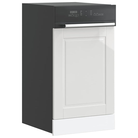 Pannello Lavastoviglie Porto Bianco Lucido 45x1,5x57 cm