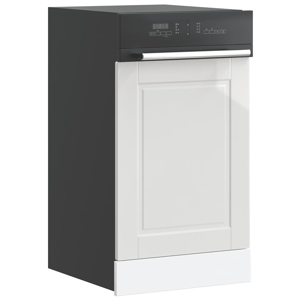 Pannello Lavastoviglie Porto Bianco Lucido 45x1,5x57 cm
