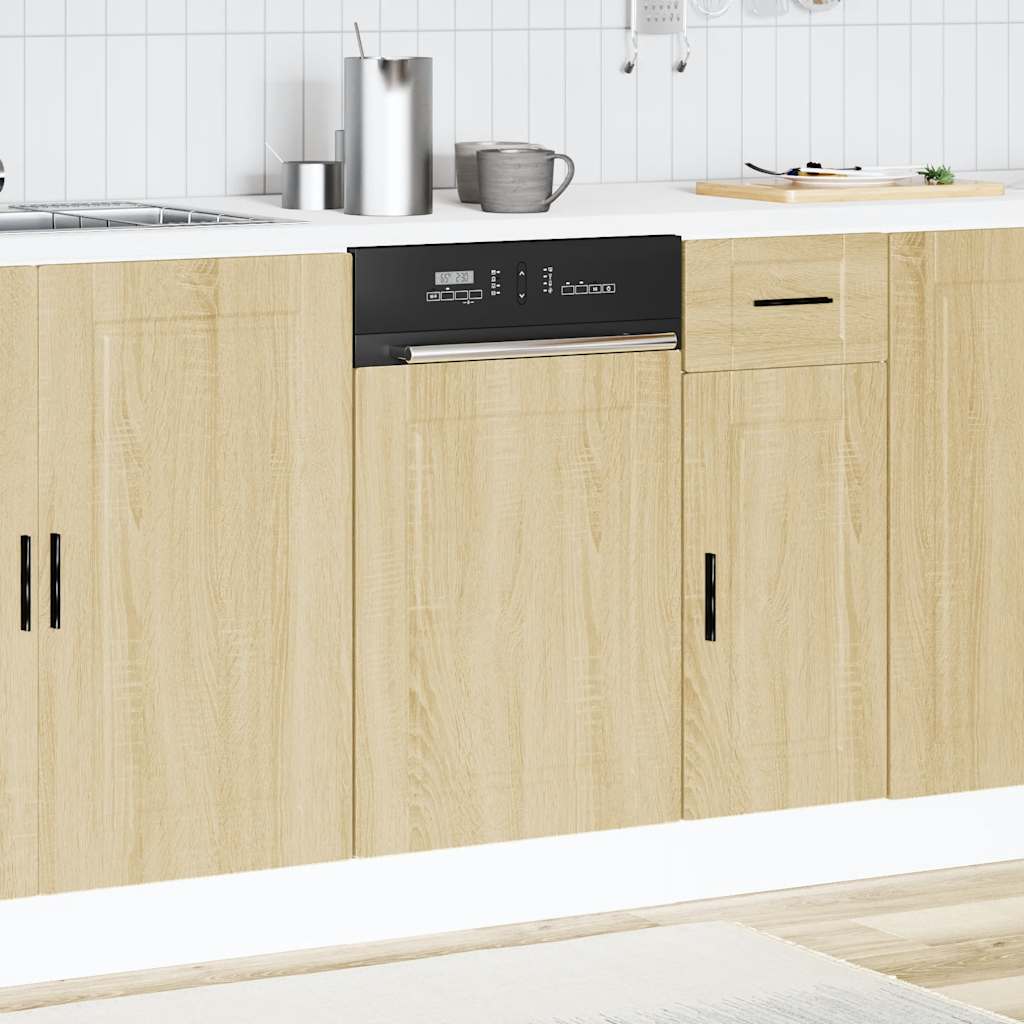 Pannello Lavastoviglie Porto Rovere Sonoma 45x1,5x57 cm | homemem39