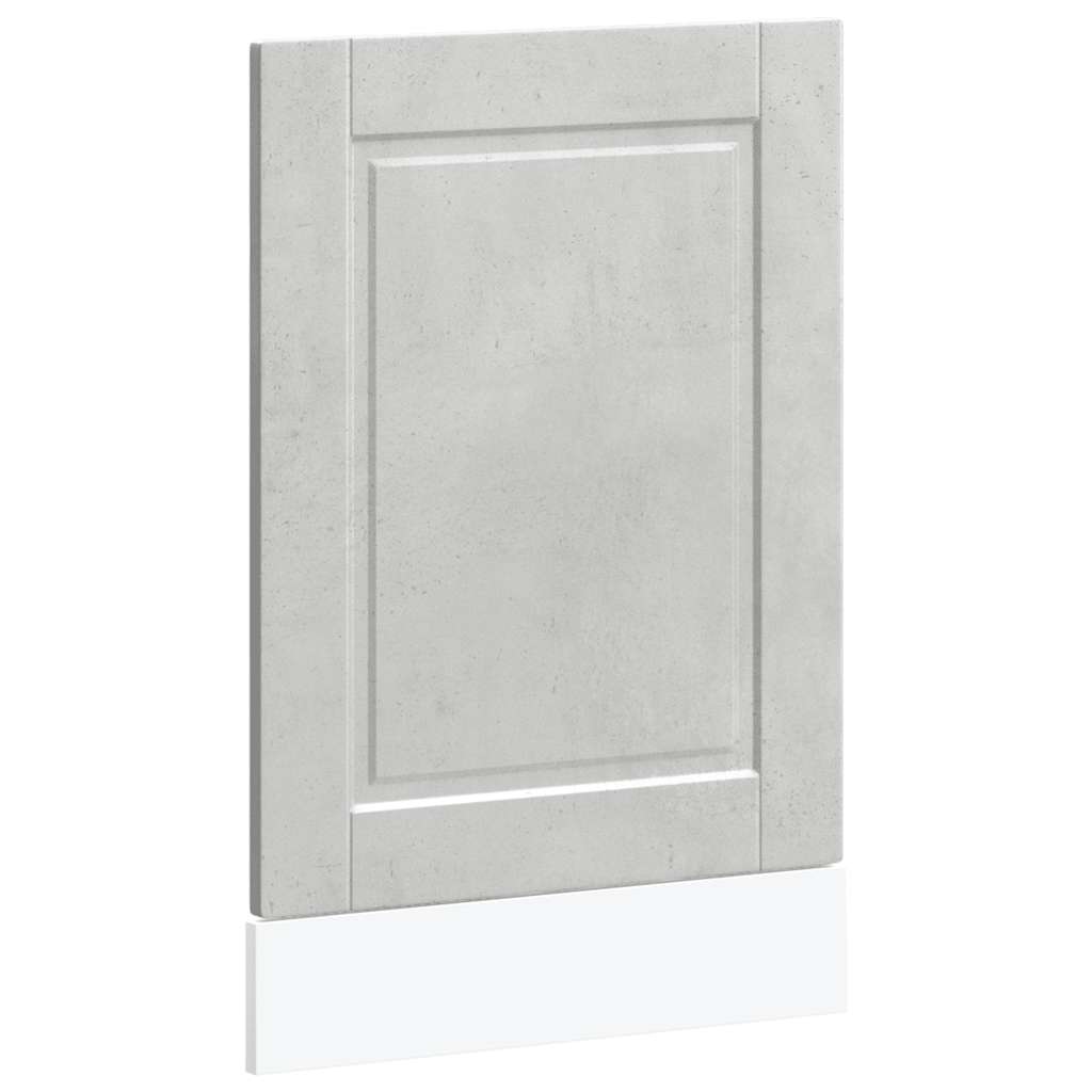 Pannello Lavastoviglie Porto Grigio Cemento 45x1,5x57 cm