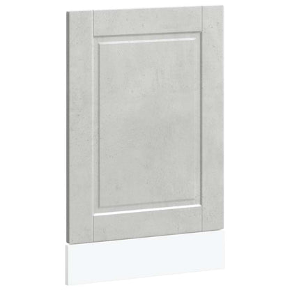 Pannello Lavastoviglie Porto Grigio Cemento 45x1,5x57 cm
