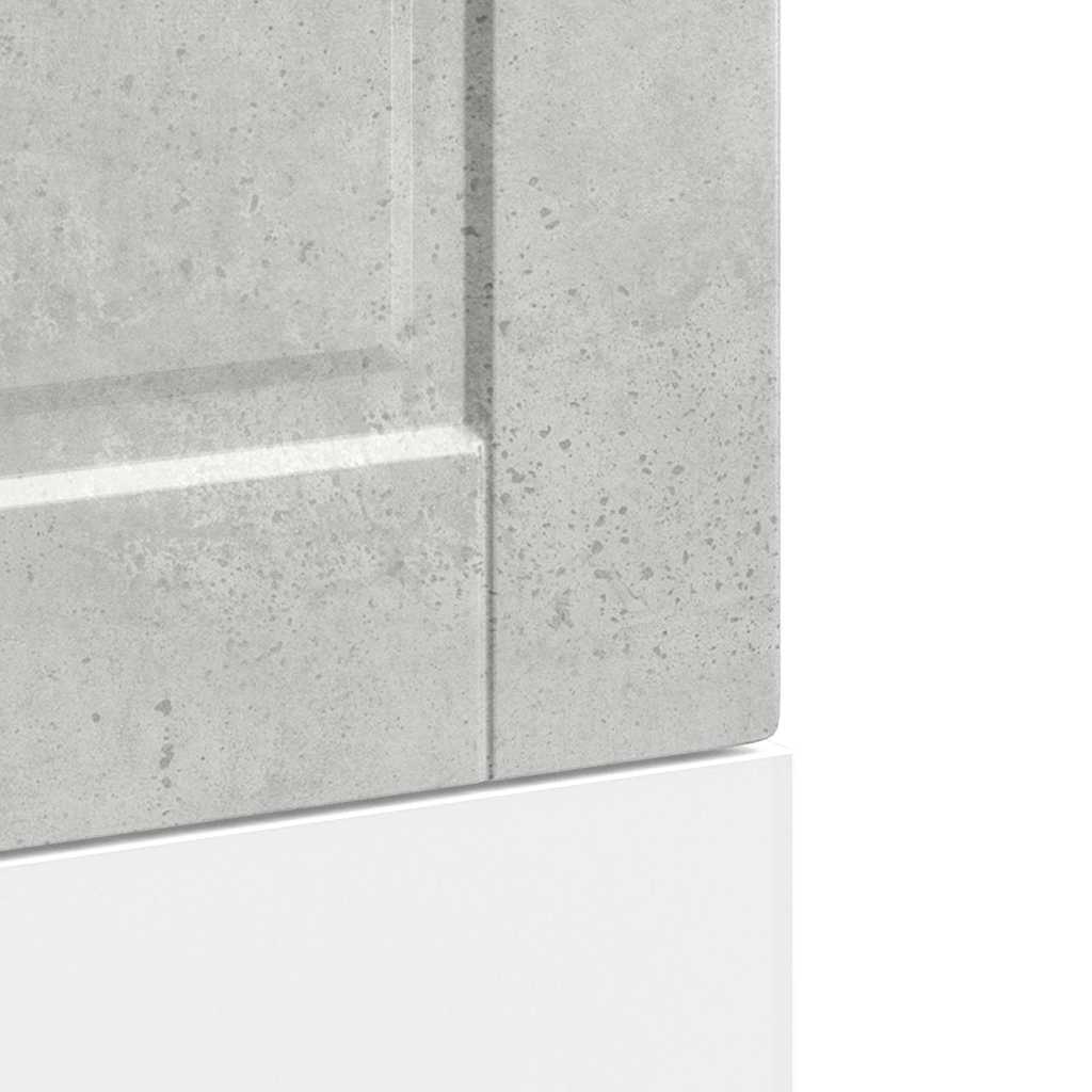 Pannello Lavastoviglie Porto Grigio Cemento 45x1,5x57 cm