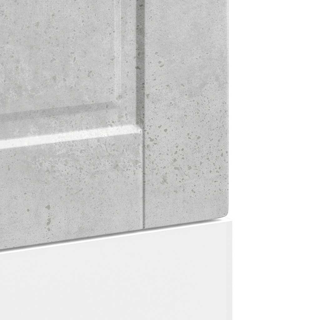 Pannello Lavastoviglie Porto Grigio Cemento 45x1,5x67 cm - homemem39