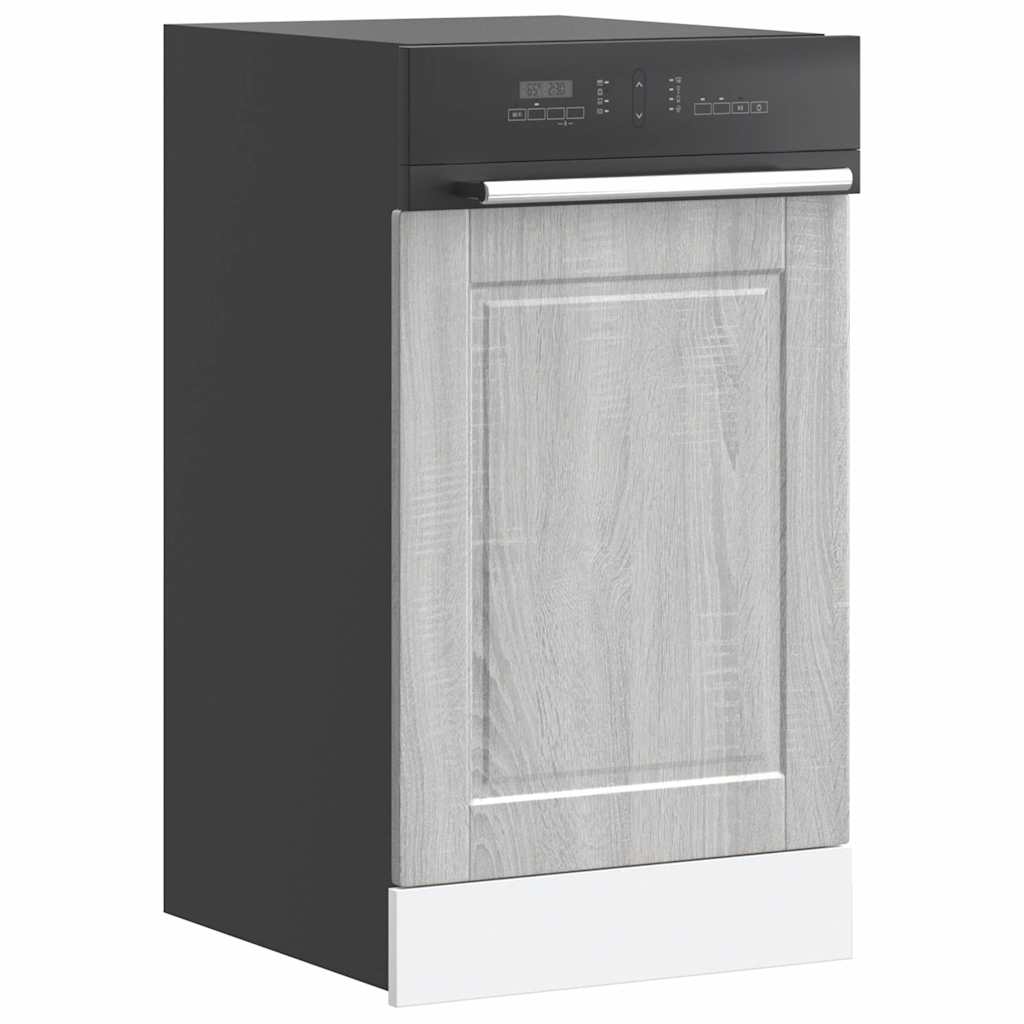 Pannello Lavastoviglie Porto Grigio Sonoma 45x1,5x57 cm | homemem39
