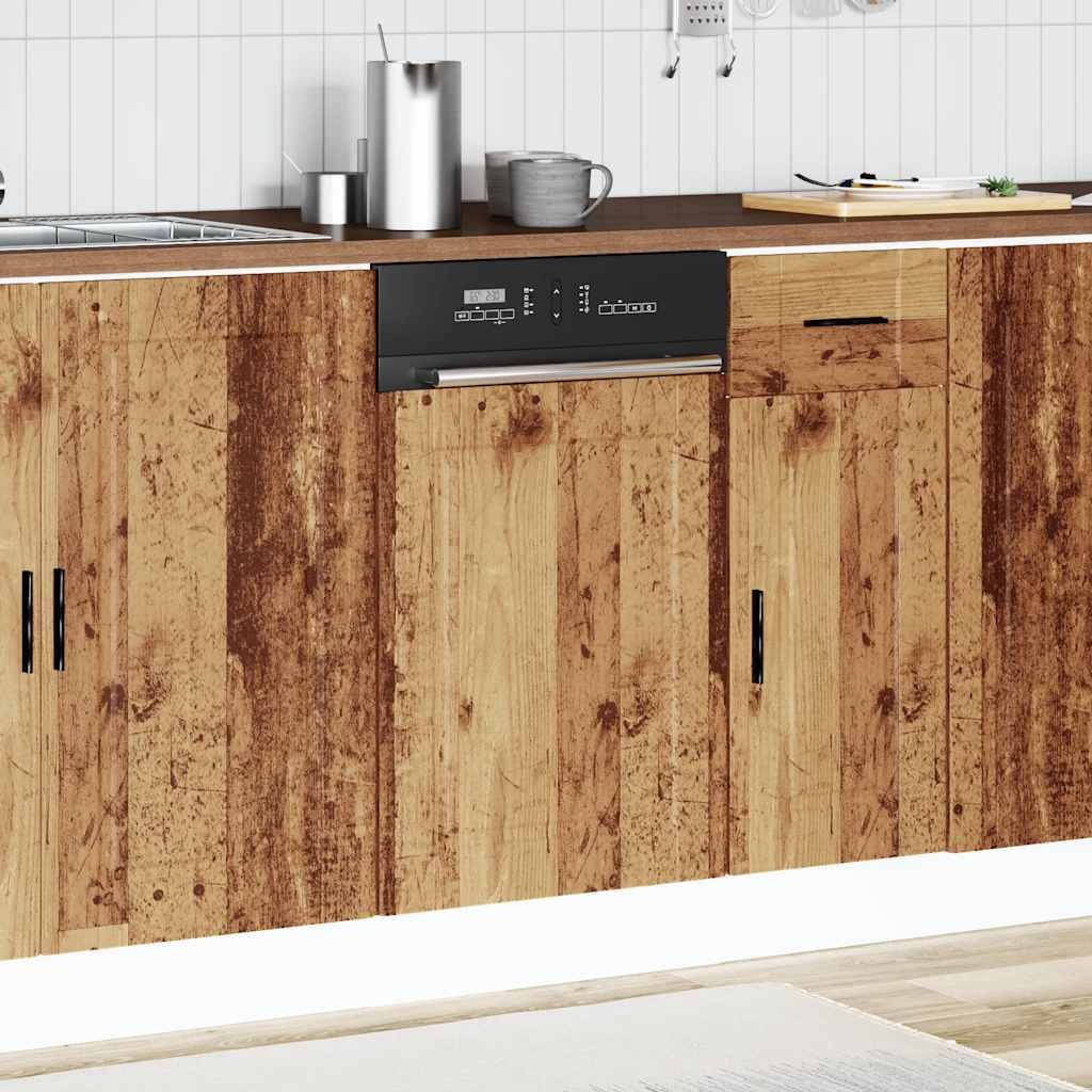 Pannello Lavastoviglie Porto Legno Vecchio 45x1,5x57 cm | homemem39