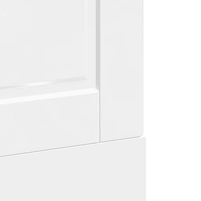 Pannello Lavastoviglie Porto Bianco Lucido 60x1,5x67 cm - homemem39