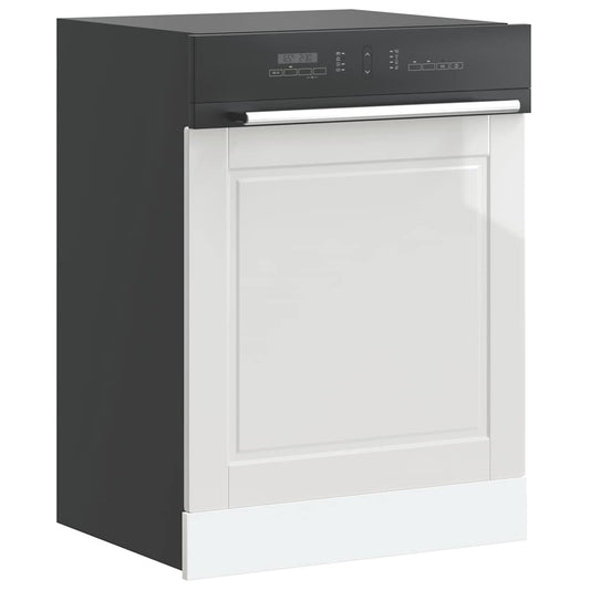 Pannello Lavastoviglie Porto Bianco Lucido 60x1,5x57 cm | homemem39