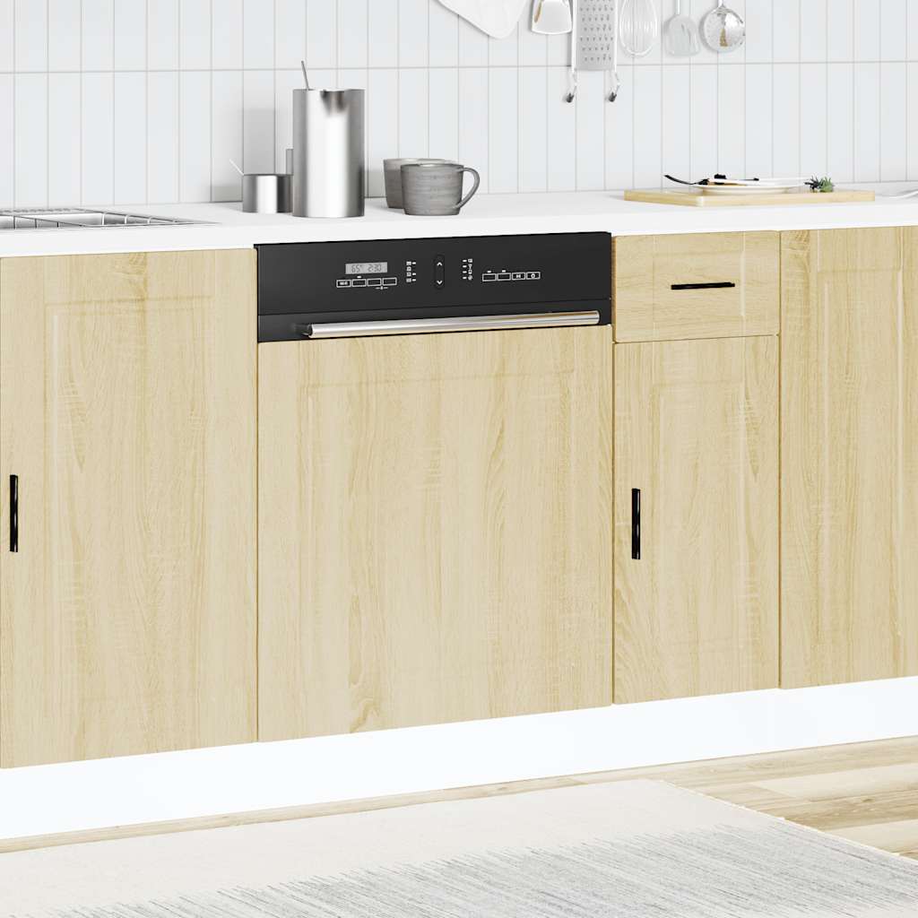 Pannello Lavastoviglie Porto Rovere Sonoma 60x1,5x57 cm | homemem39