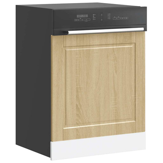 Pannello Lavastoviglie Porto Rovere Sonoma 60x1,5x57 cm | homemem39