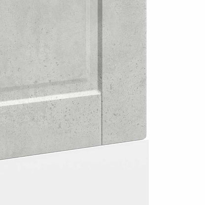 Pannello Lavastoviglie Porto Grigio Cemento 60x1,5x67 cm - homemem39