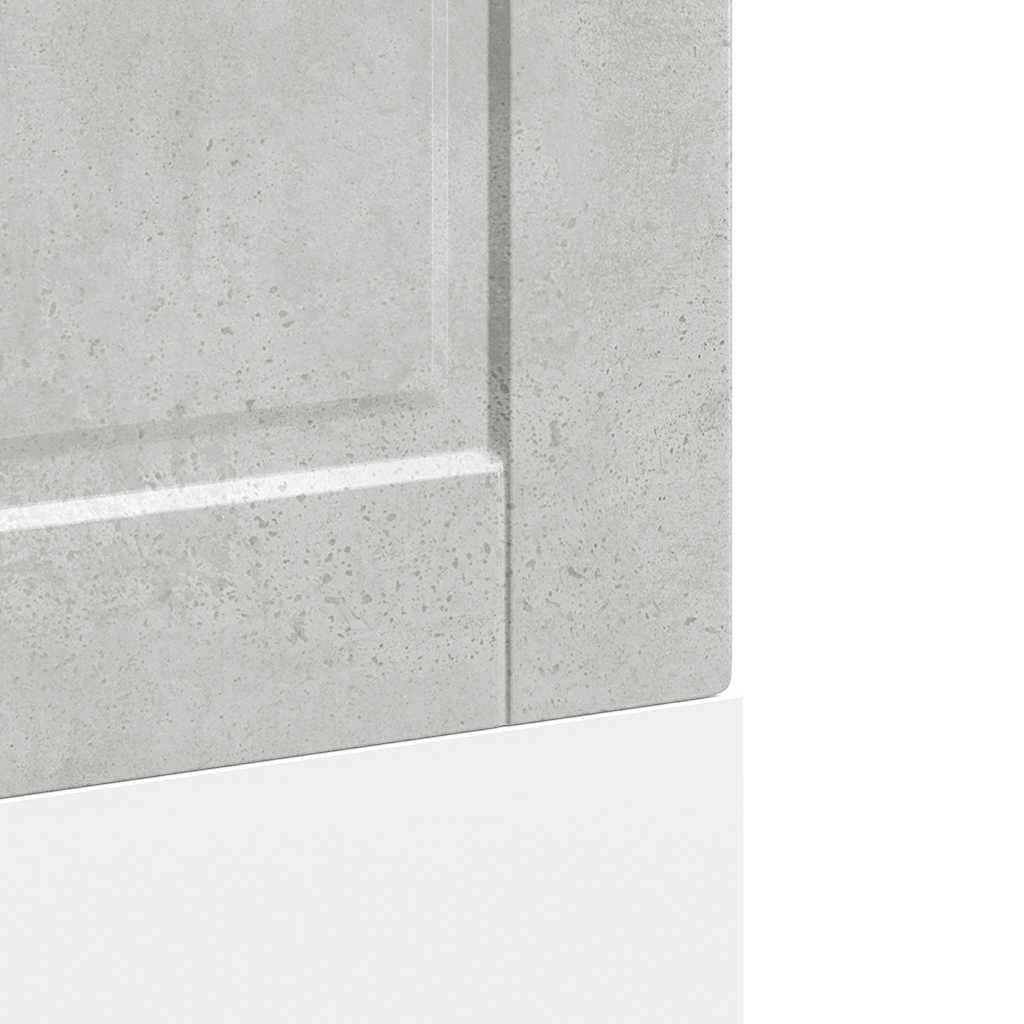 Pannello Lavastoviglie Porto Grigio Cemento 60x1,5x57 cm