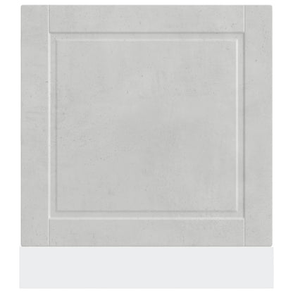 Pannello Lavastoviglie Porto Grigio Cemento 60x1,5x57 cm