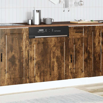 Pannello Lavastoviglie Porto Rovere Fumo 60x1,5x57 cm
