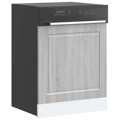 Pannello Lavastoviglie Porto Grigio Sonoma 60x1,5x57 cm | homemem39