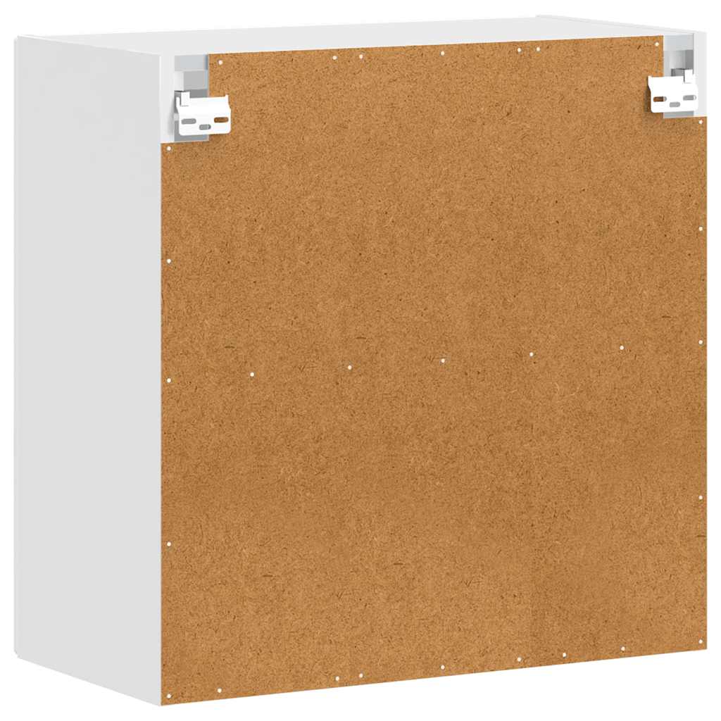 Pensile da Cucina con Porta in Vetro Porto Bianco