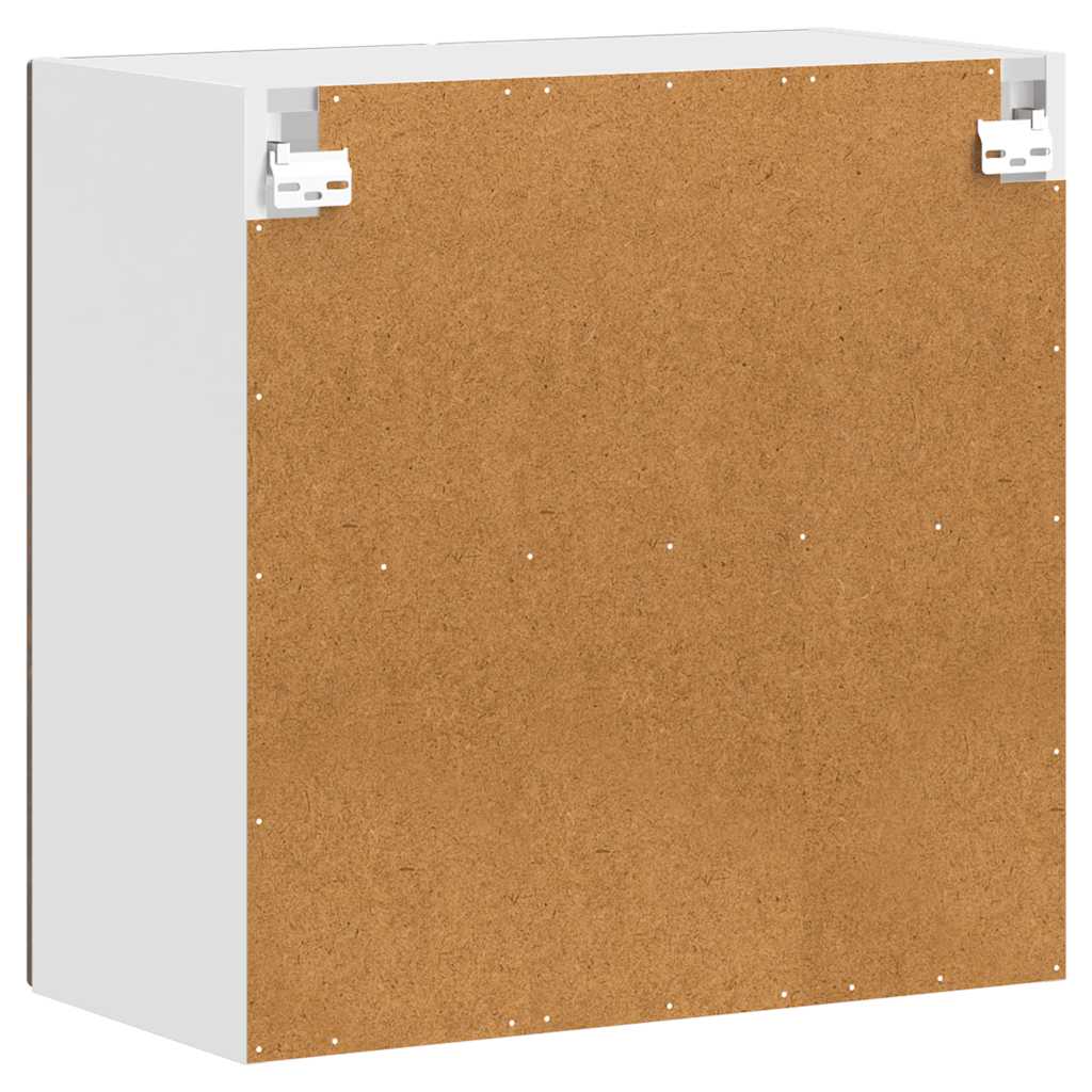 Pensile da Cucina con Porta in Vetro Porto Rovere Fumo