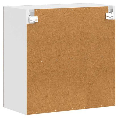 Pensile da Cucina con Porta in Vetro Porto Rovere Fumo