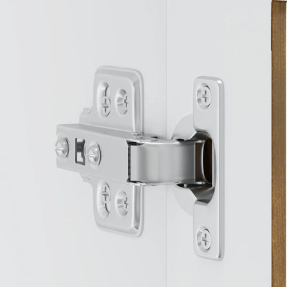 Pensile da Cucina con Porta in Vetro Porto Rovere Fumo