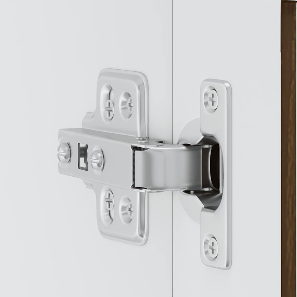 Pensile da Cucina con Porta in Vetro Porto Rovere Marrone