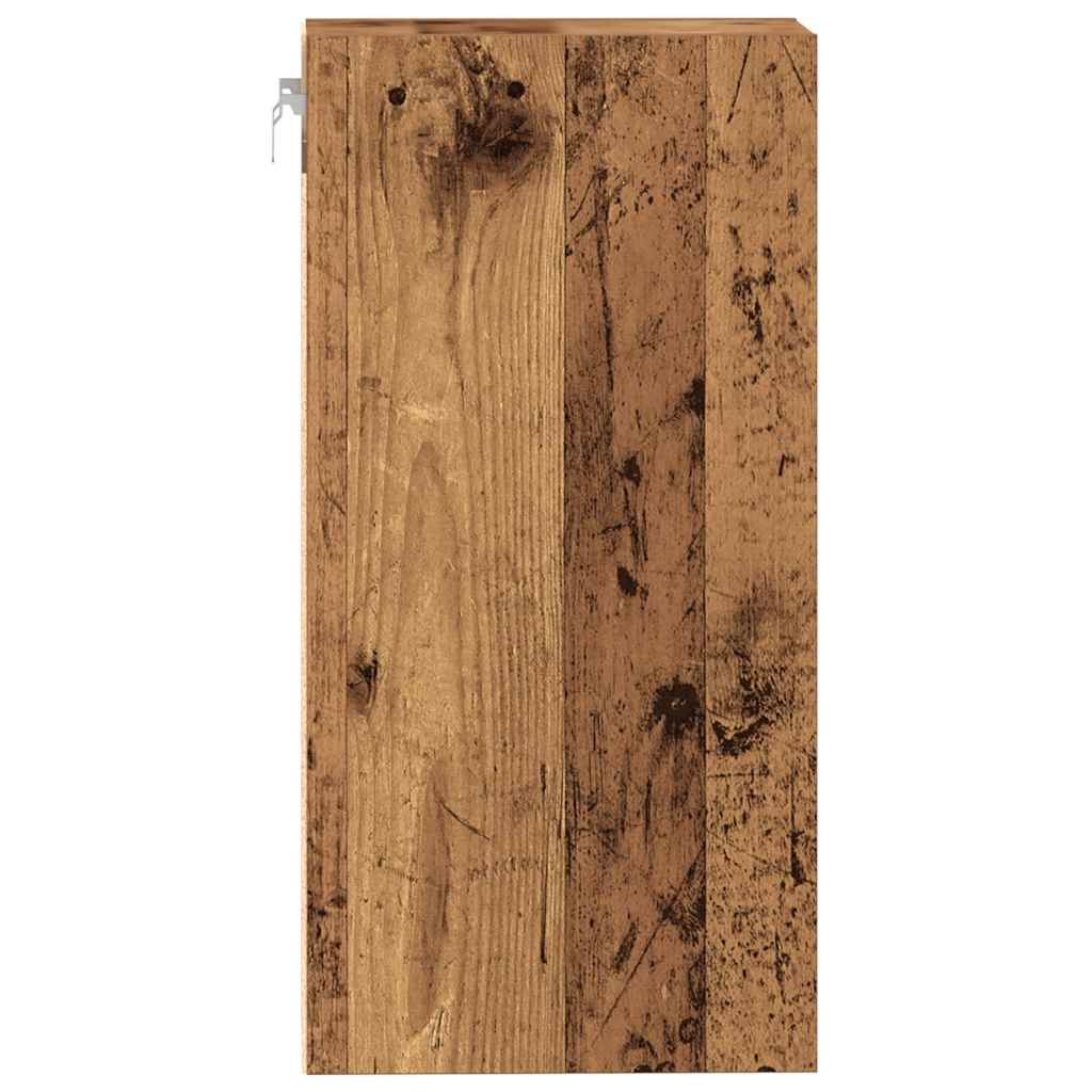 Mobile Pensile “Riga” Legno Antico 20x29,5x60 cm - homemem39