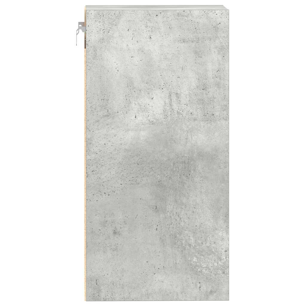 Mobile Pensile “Riga” Grigio Cemento 30x29,5x60 cm - homemem39