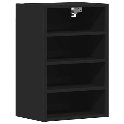 Mobile Pensile “Riga” Nero 40x29,5x60 cm in Legno Multistrato | homemem39